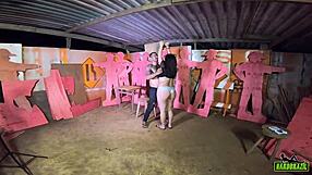 behind the scenes, gabriela ramos takes big cock?