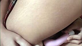 young girl discovers pleasure through solo masturbation