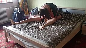 brunette with big ass in couple sex scene