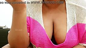 Girl with big tits and boobs