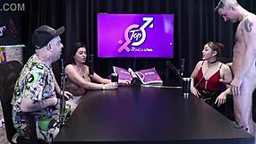 safada faz um boquete deixando o pau molhadinho - evelyn zain sheer red