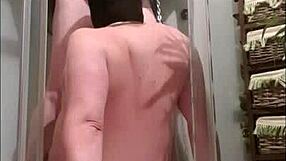 Mistress dominates her slave in femdom session