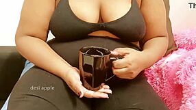 kolkata girl's huge boobs bouncing wildly!