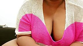 Girl with big tits and boobs