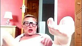 Can Shemale In Stockings Tease Your Cock With Provocative Play?