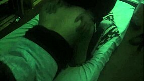 Latina Couple Fucks Doggystyle In The Dark Then Turns On Led!