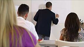 my girlfriend's hot older college step-sister mia vallis in action