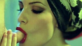 she licks his cock slow, swallows cum, and gets a facial in amateur oral session.