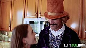 Willy Wonka sex factory with Sia Wood and Charles Dera