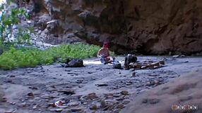 older guy's hard cock feels perfect in her tight young holes.