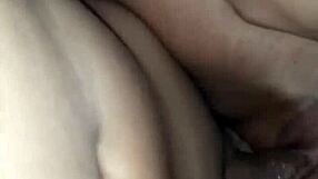 fucking the hot girl with cum in her ass.