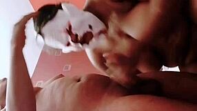 Black latina's big ass takes doggystyle fucking hard.