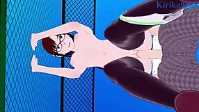 Hey Mari and Ritsuko, ready for wild 3D hentai banging?