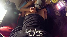 Watch my girlfriend's wet blowjob end in a cumshot surprise?