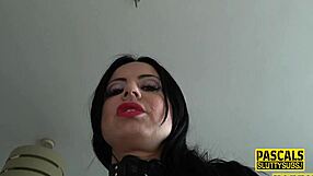 Bound and dominated milf gets mouth fucked 😈