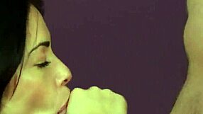 Slutty Doll Swallows Jizz In Bukkake Facial