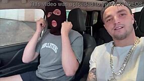 Skinny Guy Sucks Big Cock in Chained Bondage