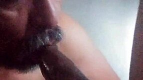 Black shemale's monster cock intrigues deeply