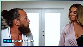 Mileheight Com ⏩ Nervous Guy Got a Refreshing Full Massage Kayley Gunner