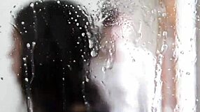Intense spitting fetish scene with wet mouths and saliva play