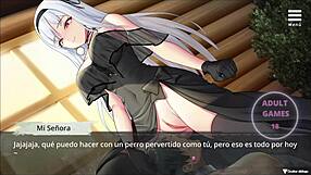 Naked Witch Imprisoned In Sexual Anime Game Dating