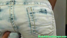 cum asking euro blonde gets facialized in pov blowjob.