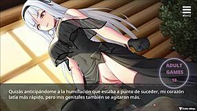 Naked Witch Imprisoned In Sexual Anime Game Dating