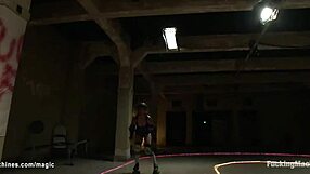 After Roller Derby, Lesbians Insert Toys Provocatively