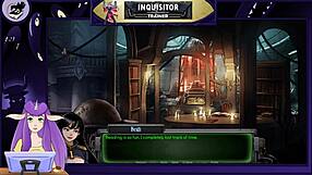What naughty secrets does the inquisitor uncover in this warhammer 40k trainer part 18?