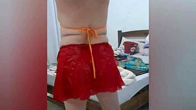 Blonde milf dana in sensual lingerie