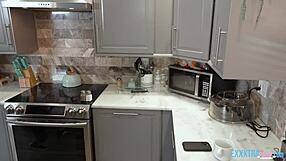 Teen Violet Gems Stuck and Drilled by Danny Steele's Big Cock