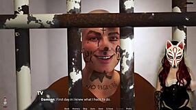 Milf Sucking His Cock In Stockings And Corset, Reaching Orgasm In See Through Outfit