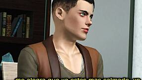 Criminal Hearts Chapter 6 explores yaoi themes in Sims 3. Amateurs recreate gay scenes with creampie elements.