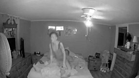 Brunette bitch passionately sucks on a massive monster cock with intense blowjob skills