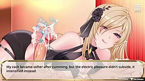 Your elf queen dominates with feet and cum in bdsm fetish