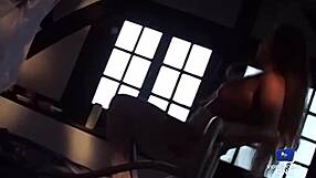 Rita Faltoyano Sucks Hard and Touches Herself in Sexy Lingerie