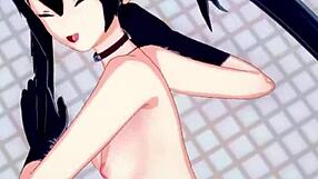 Innocent Stella Craves Orgasm In Black Rock Shooter