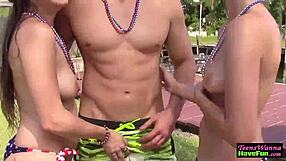 party teen 18+ amateurs fuck outdoors in reality hardcore