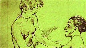 Vintage Illustration Featuring Retro Antique Elements