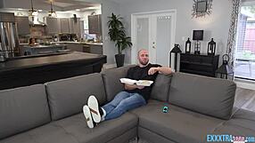 Teen Violet Gems Stuck and Drilled by Danny Steele's Big Cock