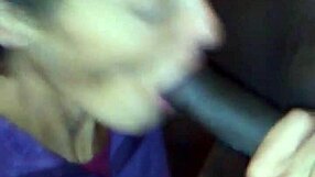 Hooker Performs No-Hands Blowjob, Swallows Cum