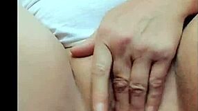 Amateur anal play with a massive 9-inch dildo