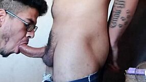 Amazing Colombian performance with boyfriend in intense scene