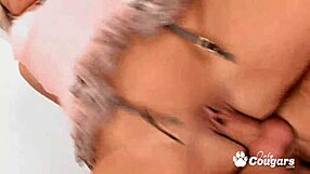 Vera golden sits big white booty on hard boner for creampie