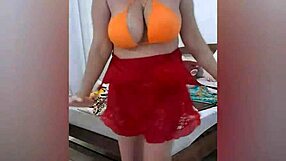 Blonde milf dana in sensual lingerie