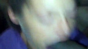 Hooker Performs No-Hands Blowjob, Swallows Cum