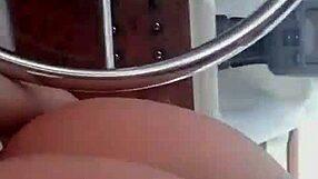 Is This Hot Trans Teasing On The Boat?