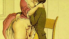 Vintage Illustration Featuring Retro Antique Elements