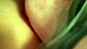 Blue Hair Girl Gives Long Blowjob