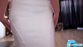 newbie gets nervous on her first casting